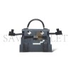 HERMÈS KELLY DOLE PICTO GRIS MISTY EPSOM 620584 (18*15*6cm)